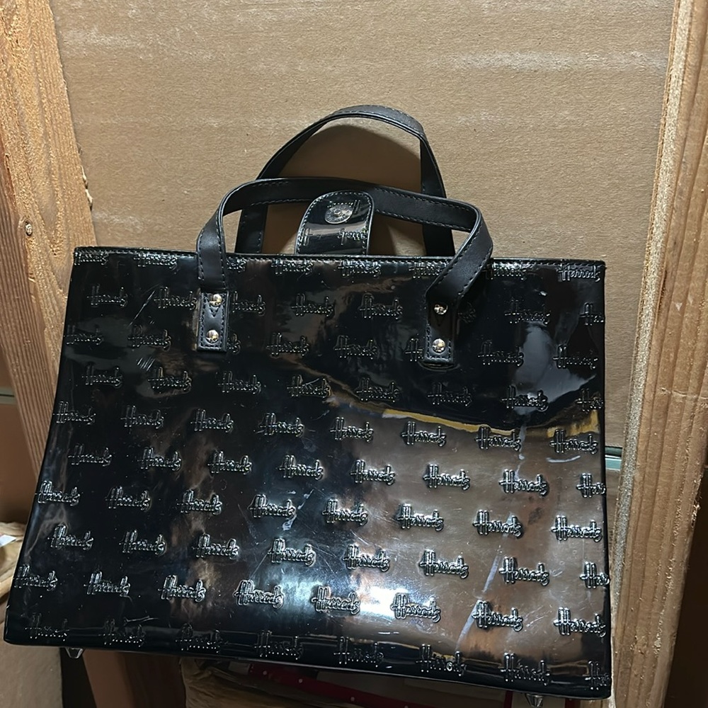 Harrods black bag
